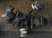 Rolls-Royce crankshaft from F/O Peter St John’s aircraft