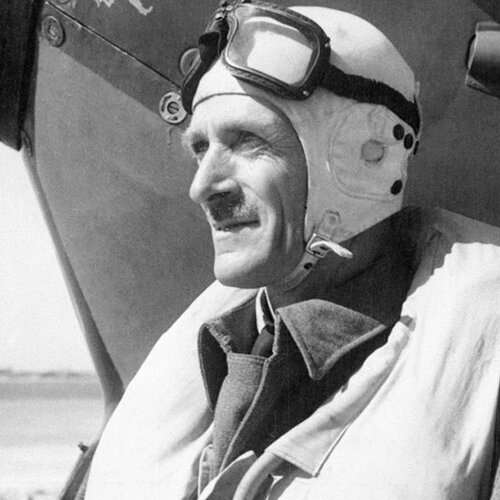 Air Vice-Marshal Keith Park, 11 Group Commanding Officer.