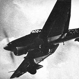 Luftwaffe Stuka dive-bomber.