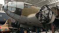 16 November 2019, Heinkel He 111H / CASA 211.B in storage at IWM Duxford.