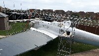 Roof framing complete, awaiting roof panels to be fitted.