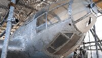 Starboard view of cockpit, now stripped down to bare metal.