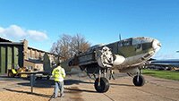 18 November 2019, on its way to ArCo to have its tail removed.