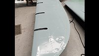Tail-wing elevator now painted.
