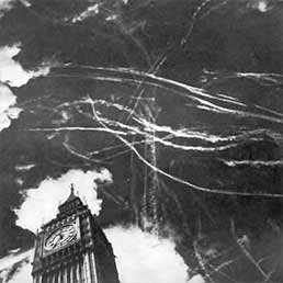 Dogfight over Big Ben. Dogfight over Big Ben.