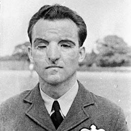 Sgt Josef Koukal, after release from McIndoe's burns hospital at East Grinstead, Kent. Sgt Josef Koukal, after release from McIndoe's burns hospital at East Grinstead, Kent.