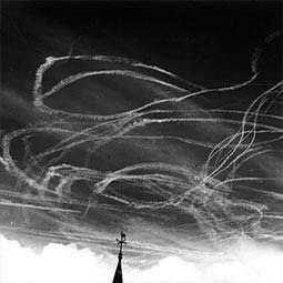 Dog fight over London.