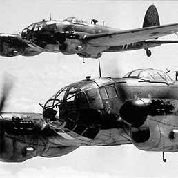 Heinkel He III Luftwaffe bombers. Heinkel He III Luftwaffe bombers.
